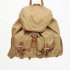 Prada Beige Backpack